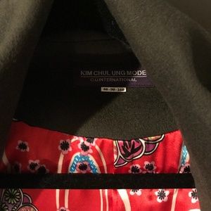 Kim chul ung mode trench coat